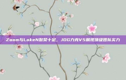 Zoom与LokeN默契十足，JDG力克V5展现顶级团队实力