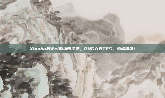 Xiaohu与Wei的神奇逆袭，RNG力克TES，重振雄风！