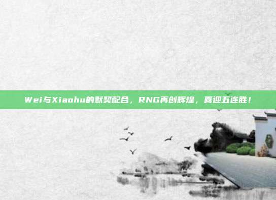 Wei与Xiaohu的默契配合，RNG再创辉煌，喜迎五连胜！