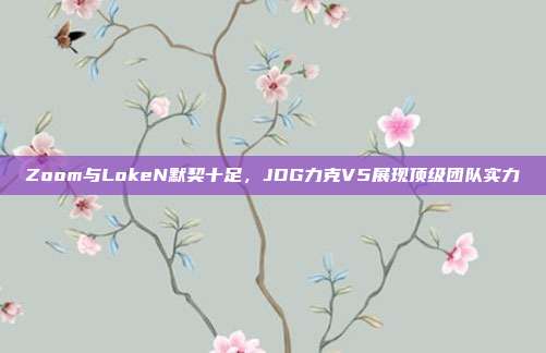 Zoom与LokeN默契十足，JDG力克V5展现顶级团队实力