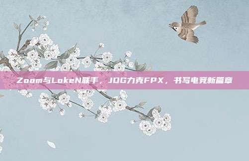 Zoom与LokeN联手，JDG力克FPX，书写电竞新篇章