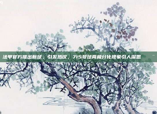 法甲官方推出新球，引发热议，715号球两极分化现象引人深思 🎨